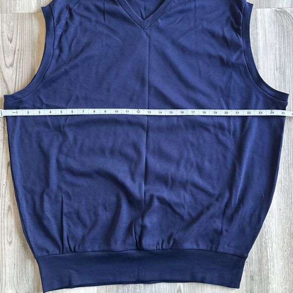 Polo Golf  Ralph Lauren V Neck Sleeveless Sweatshirt Pullover Vest Size Large - Picture 6 of 8